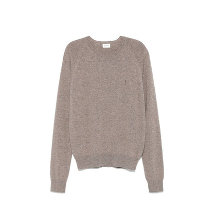 Maglione Saint Laurent in cashmere marrone