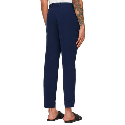 Pantalon décontracté Maison Margiela en coton bleu