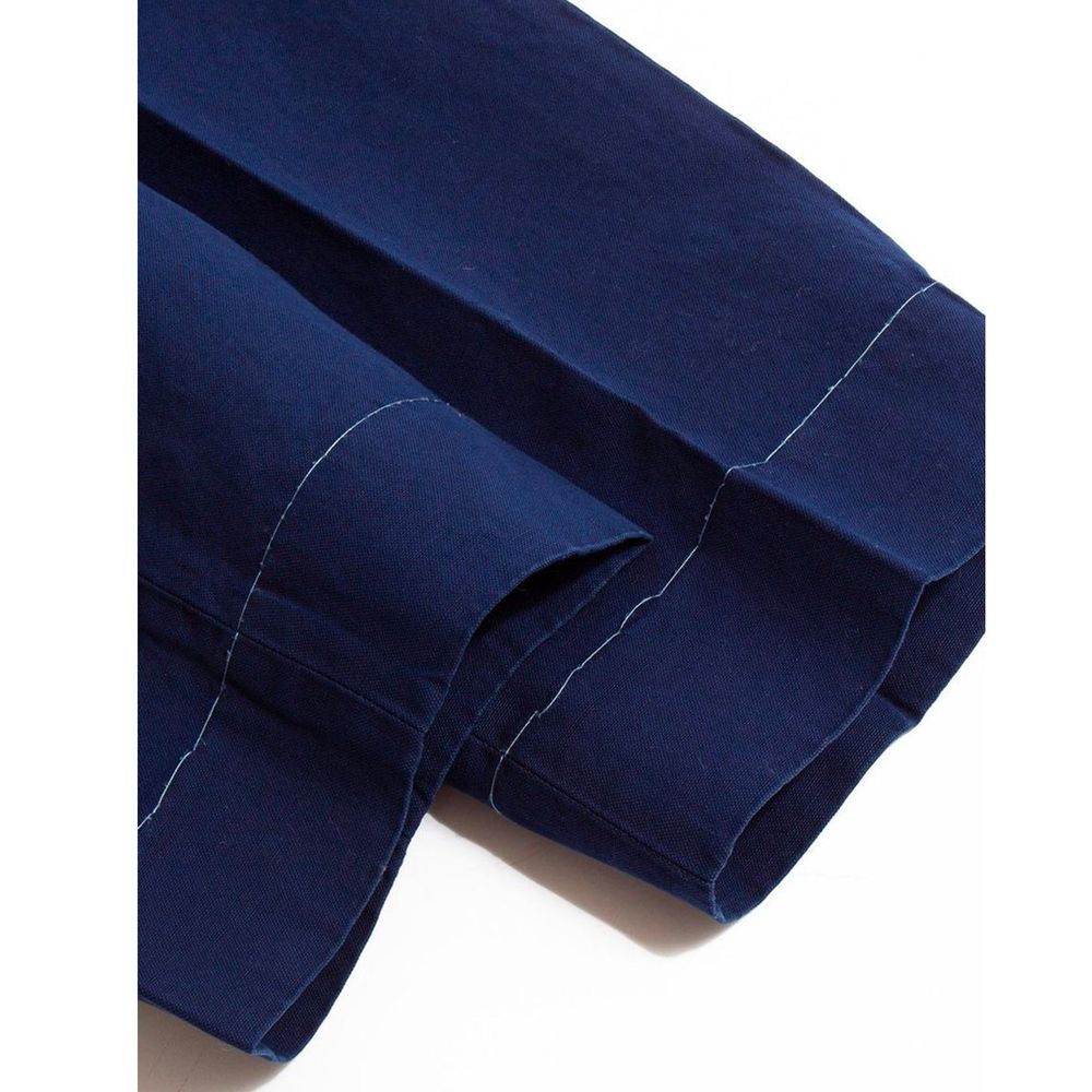 Pantalon décontracté Maison Margiela en coton bleu