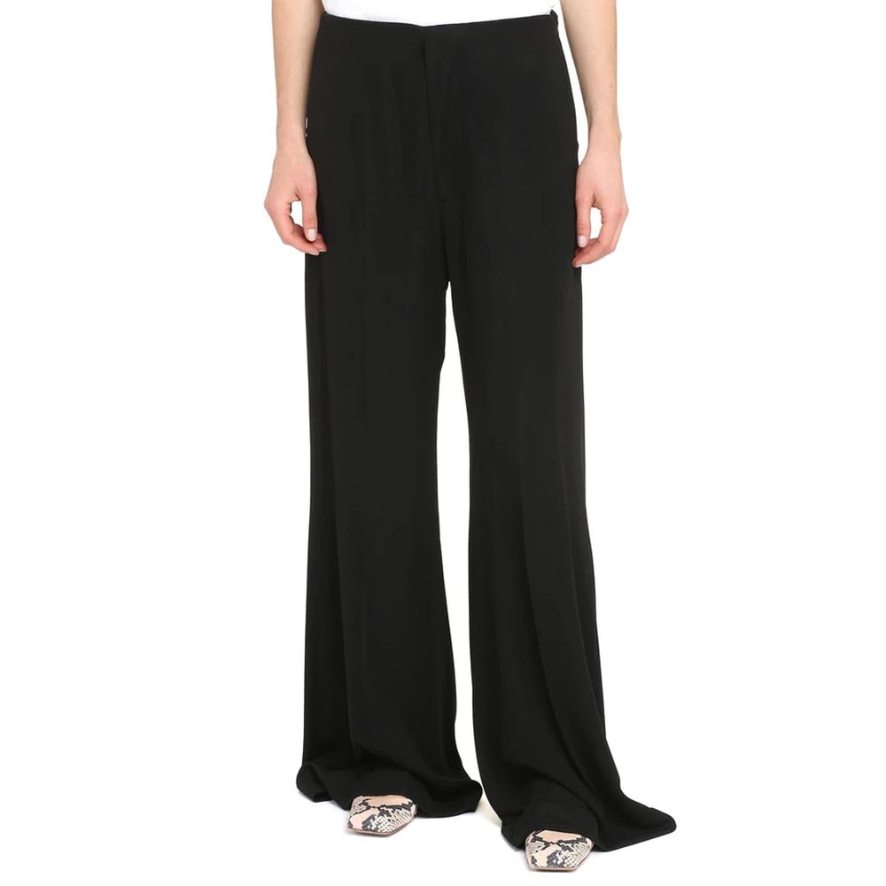 Pantalon décontracté Maison Margiela noir en viscose
