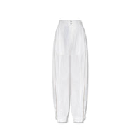 Bottega Veneta Pantaloni Casual in Cotone Bianco