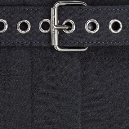 Pantaloni sartoriali Dior in lana nera