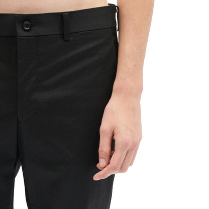 Pantalon décontracté en nylon noir Comme des Garçons