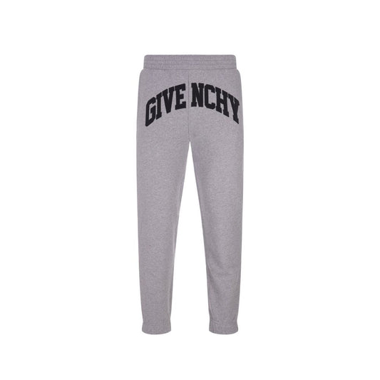 Joggers Givenchy in cotone grigio (pantaloni da allenamento)