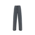Jil Sander Gray Wool Dress Pants