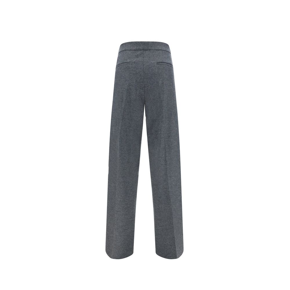 Jil Sander Gray Wool Dress Pants