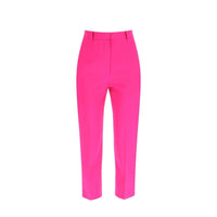 Alexander McQueen Pantaloni casual in lana multicolore