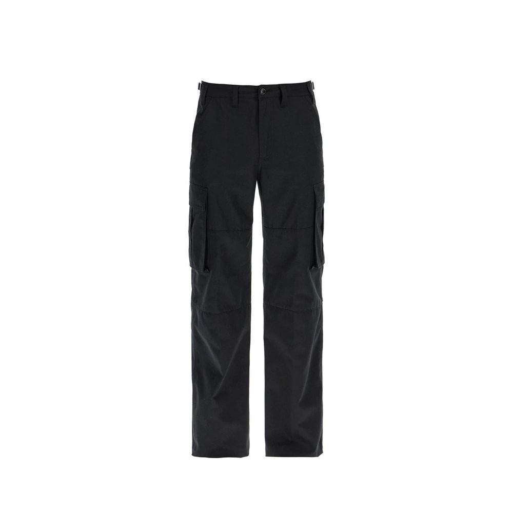 Pantaloni cargo Celine neri in cotone