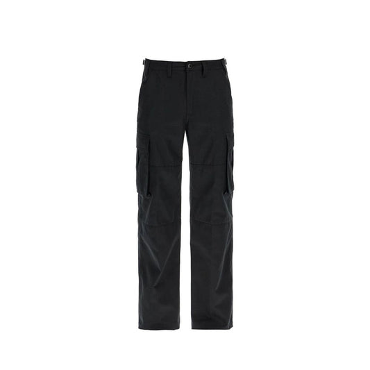 Pantaloni cargo Celine neri in cotone