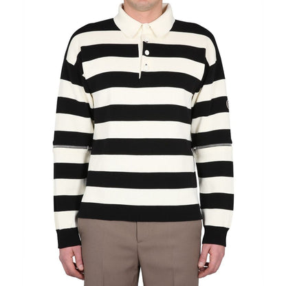 Polo in cotone bianca Gucci