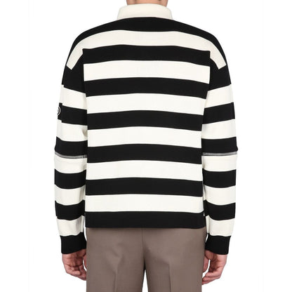 Polo in cotone bianca Gucci