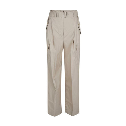 Pantaloni Cargo Prada Beige in Cotone