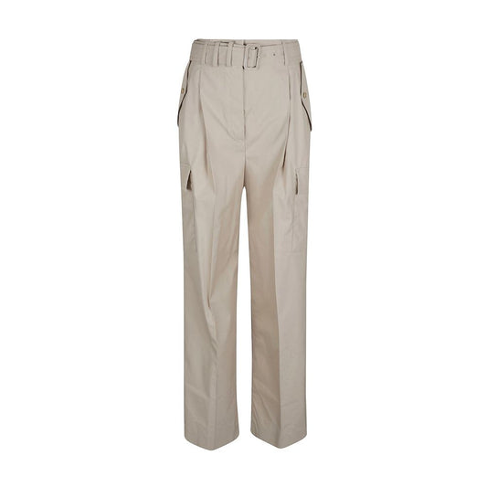 Pantaloni Cargo Prada Beige in Cotone
