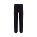 Salvatore Ferragamo Blue Cotton Casual Pants