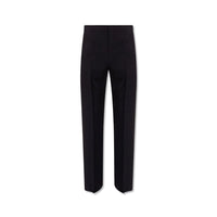 Pantalone casual blu in cotone Salvatore Ferragamo