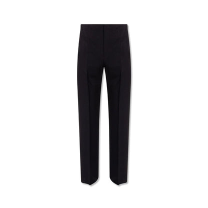 Pantalone casual blu in cotone Salvatore Ferragamo
