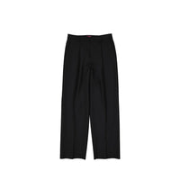 Pantaloni svasati in seta neri Valentino Garavani
