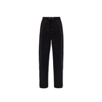 Pantaloni Casual Versace Neri in Cotone