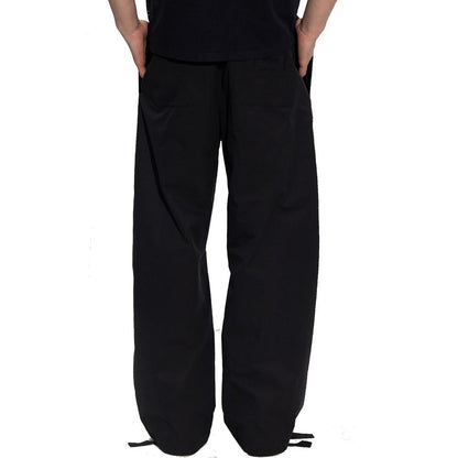 Pantaloni Casual Versace Neri in Cotone