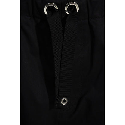 Pantaloni Casual Versace Neri in Cotone