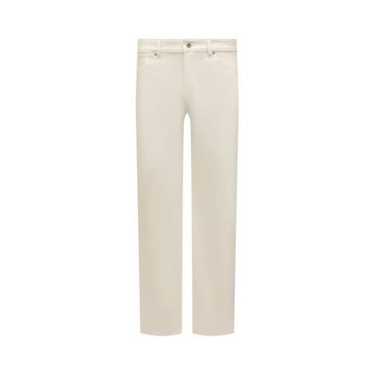 Jil Sander Jeans In Denim Di Cotone Bianco