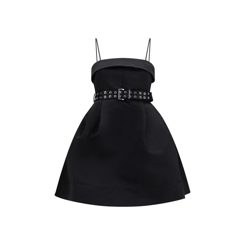 Robe décontractée Ganni en polyester noir
