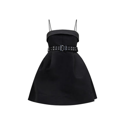 Robe décontractée Ganni en polyester noir