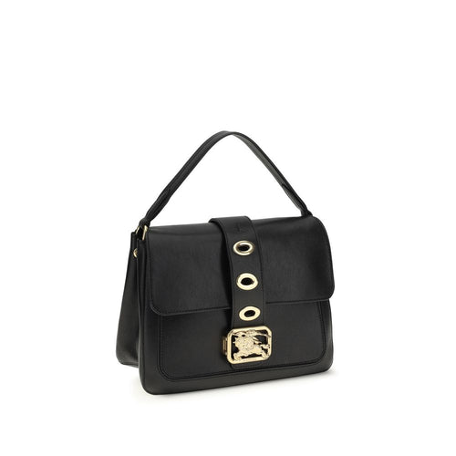 Burberry Handtasche aus schwarzem Lammleder (Ovis aries aries)