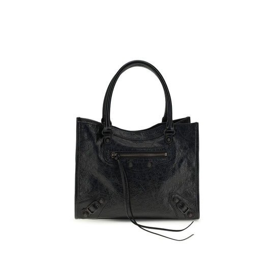 Borsa a Tracolla Balenciaga Nera in Agnello Ovis Aries Aries