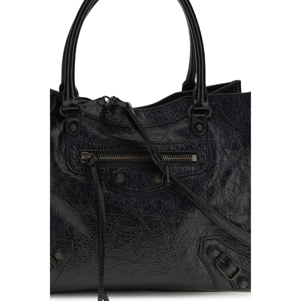 Borsa a Tracolla Balenciaga Nera in Agnello Ovis Aries Aries