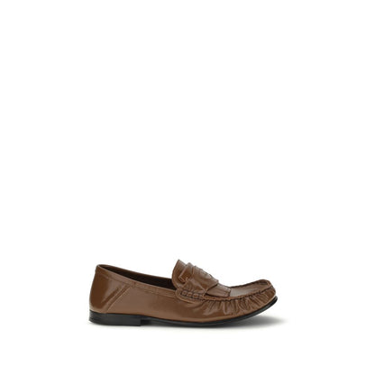 Mocassins à enfiler Marni marron agneau Ovis Aries Aries