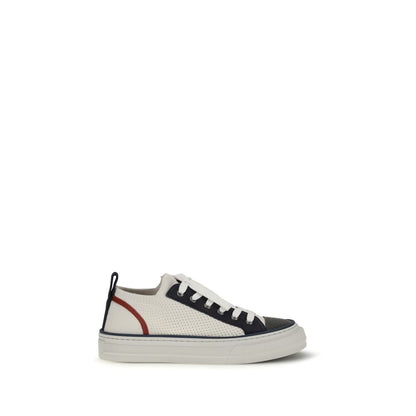 Baskets Basses en Coton Multicolore Brunello Cucinelli