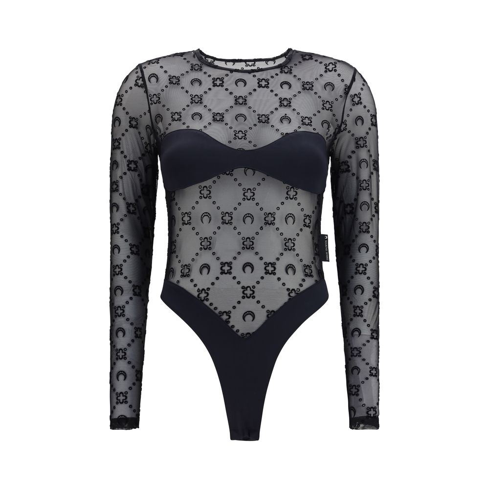 Body in poliammide nero Marine Serre