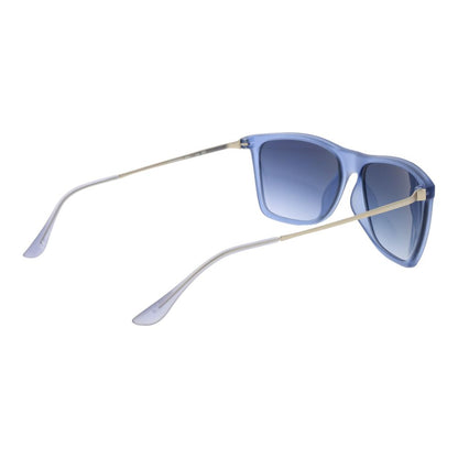 Lunettes de soleil Replay en acier inoxydable bleu