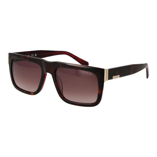 Occhiali da sole Guess in acetato marrone