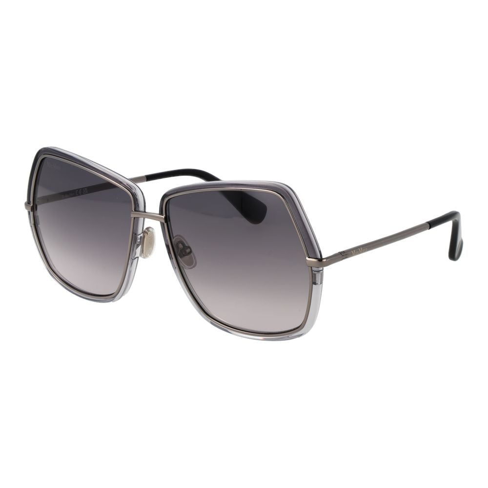 Occhiali da sole Max Mara in metallo grigio