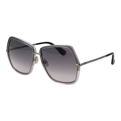 Occhiali da sole Max Mara in metallo grigio