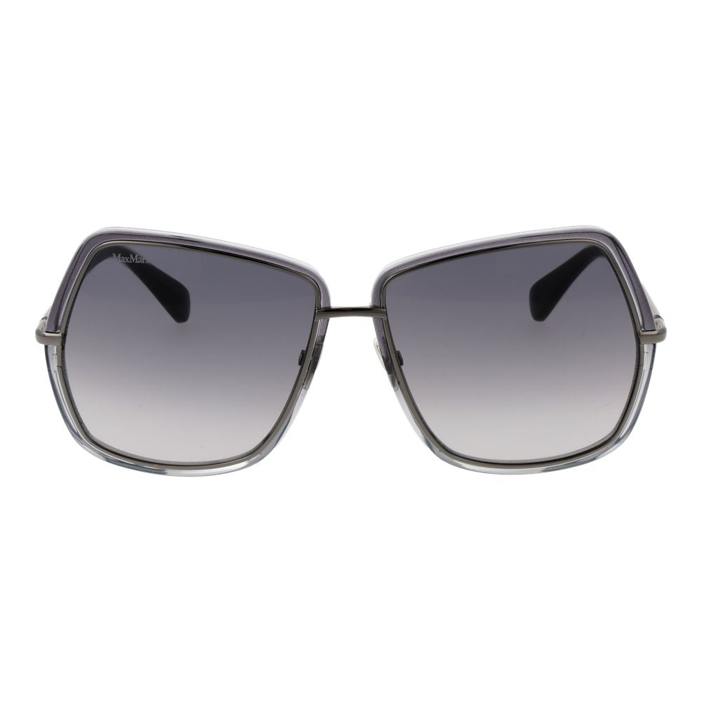 Occhiali da sole Max Mara in metallo grigio