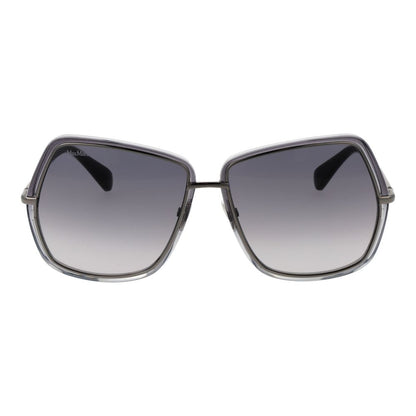 Occhiali da sole Max Mara in metallo grigio
