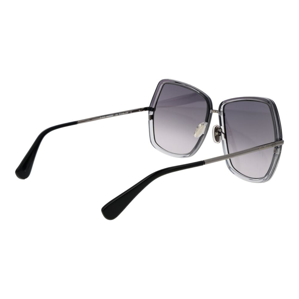 Occhiali da sole Max Mara in metallo grigio