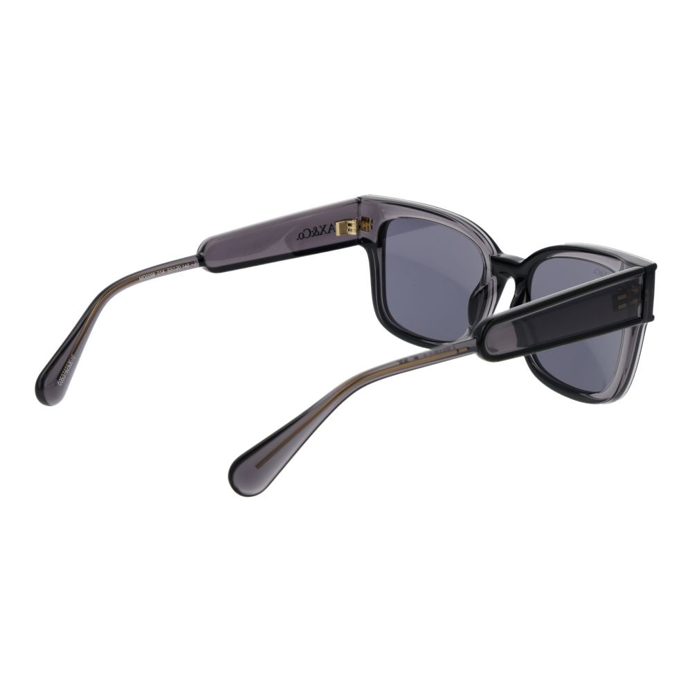 Lunettes de soleil en plastique noir Max & Co
