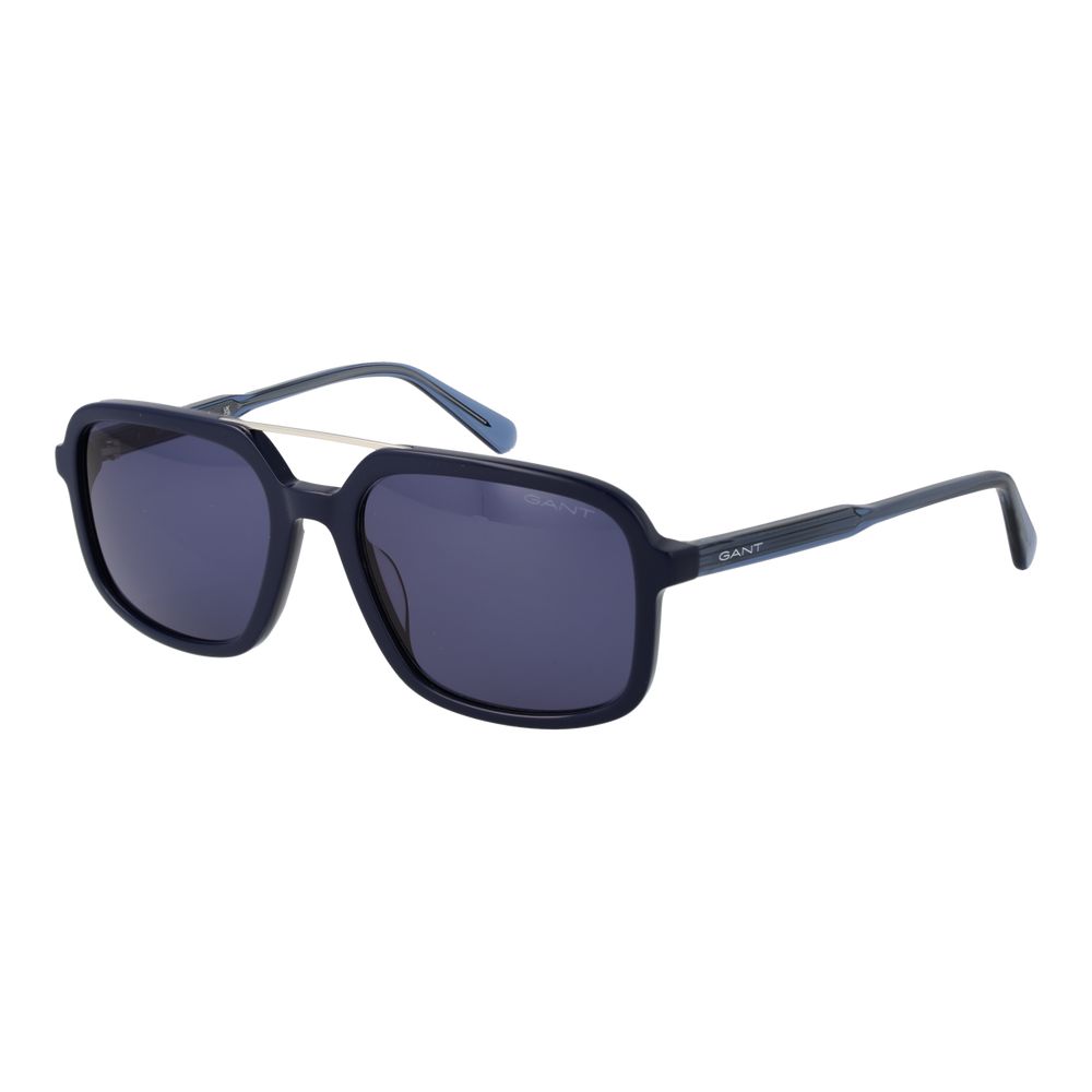 Occhiali da Sole Gant in Plastica Blu