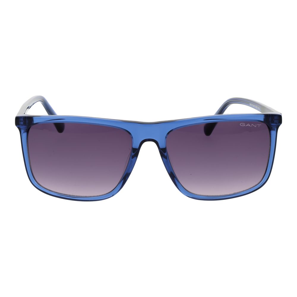 Occhiali da Sole Gant in Plastica Blu