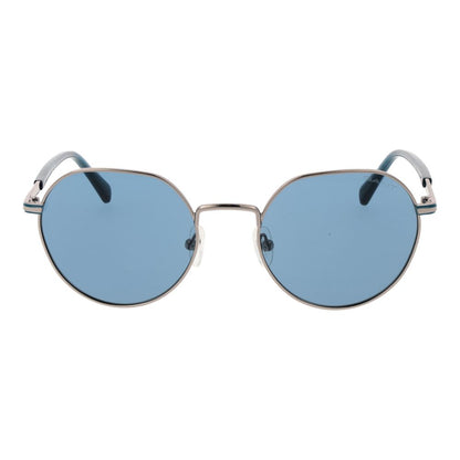 Lunettes de soleil en métal argenté Gant