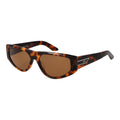 Lunettes de soleil GCDS en plastique marron