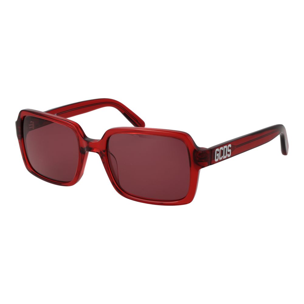 Occhiali da sole GCDS in plastica rossa