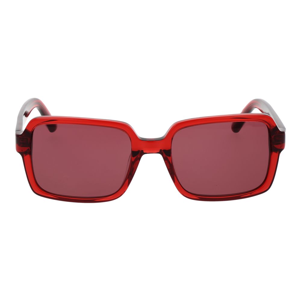 Occhiali da sole GCDS in plastica rossa