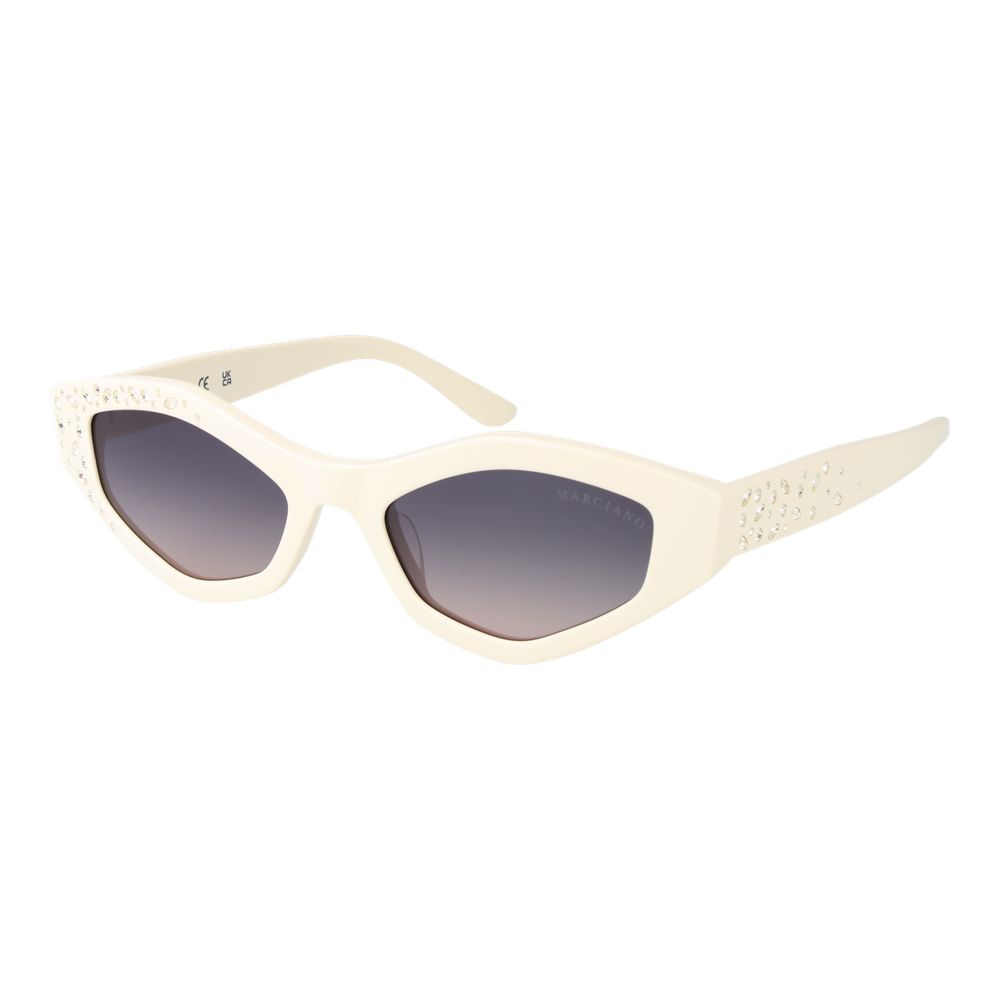 Occhiali da Sole Guess Marciano in Plastica Bianca