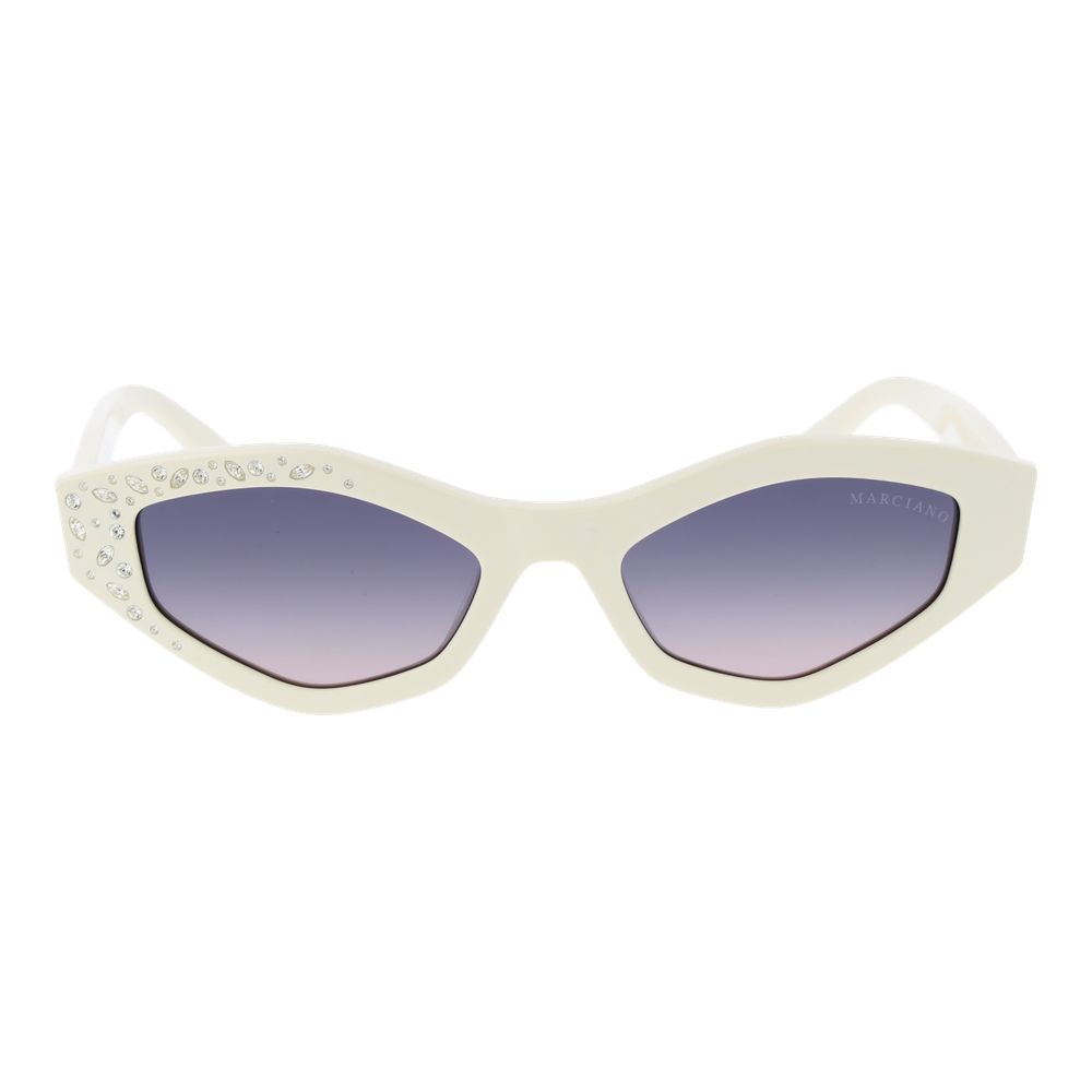 Occhiali da Sole Guess Marciano in Plastica Bianca