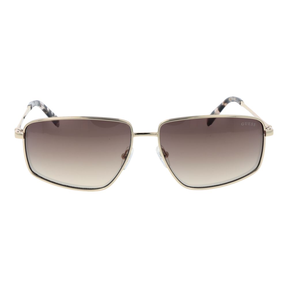 Occhiali da sole Guess con montatura in metallo dorato